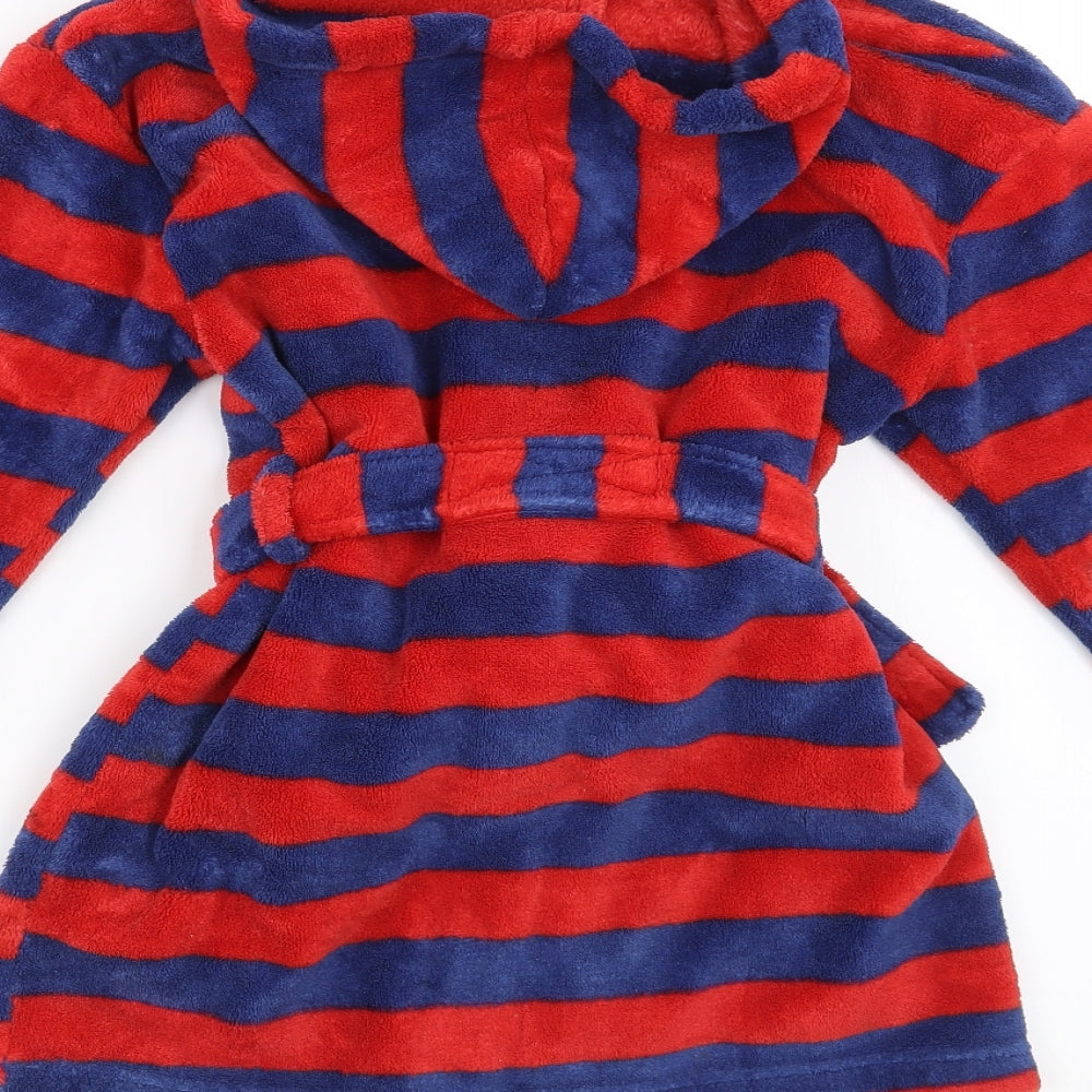 NEXT Boys Red Striped   Robe Size 3-4 Years