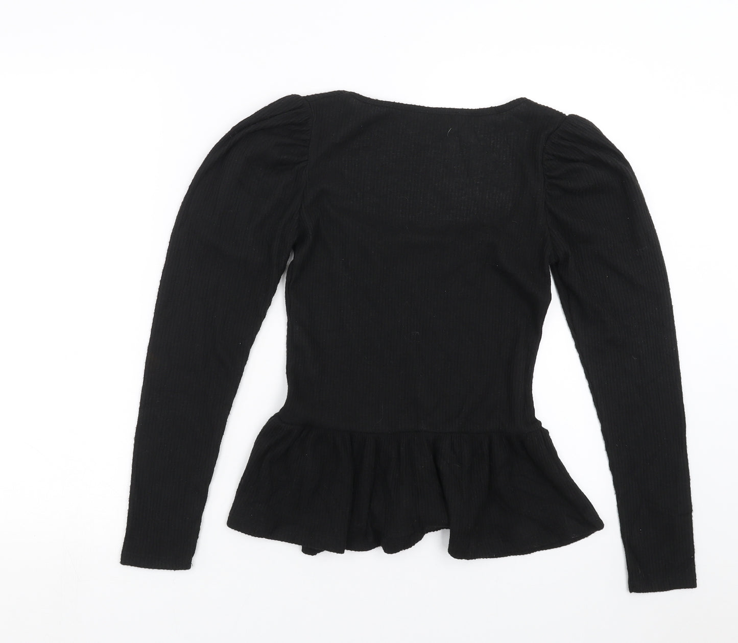 Primark Womens Black   Basic T-Shirt Size S
