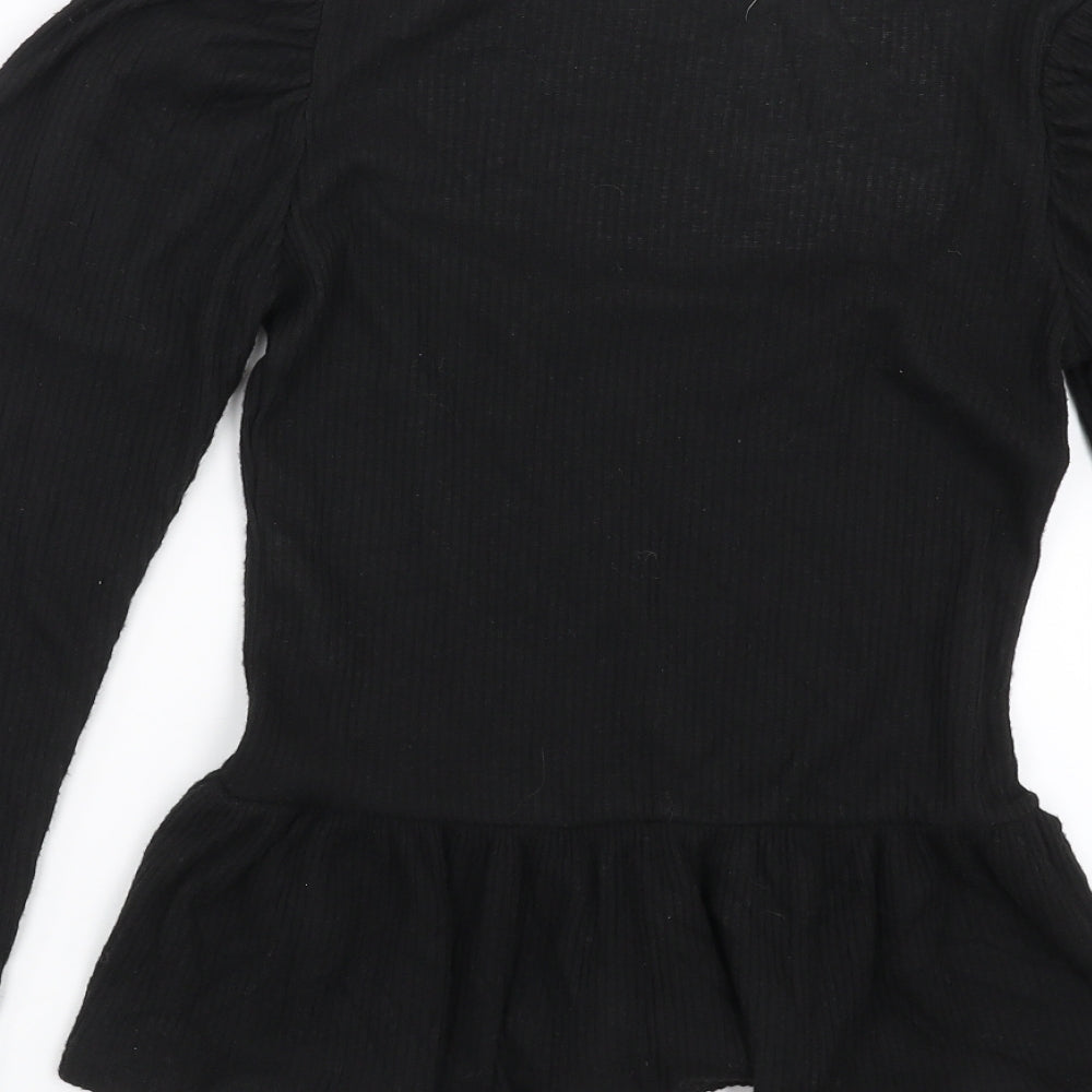 Primark Womens Black   Basic T-Shirt Size S