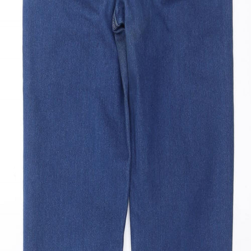 Topshop Womens Blue  Denim Skinny Jeans Size 24 in L30 in