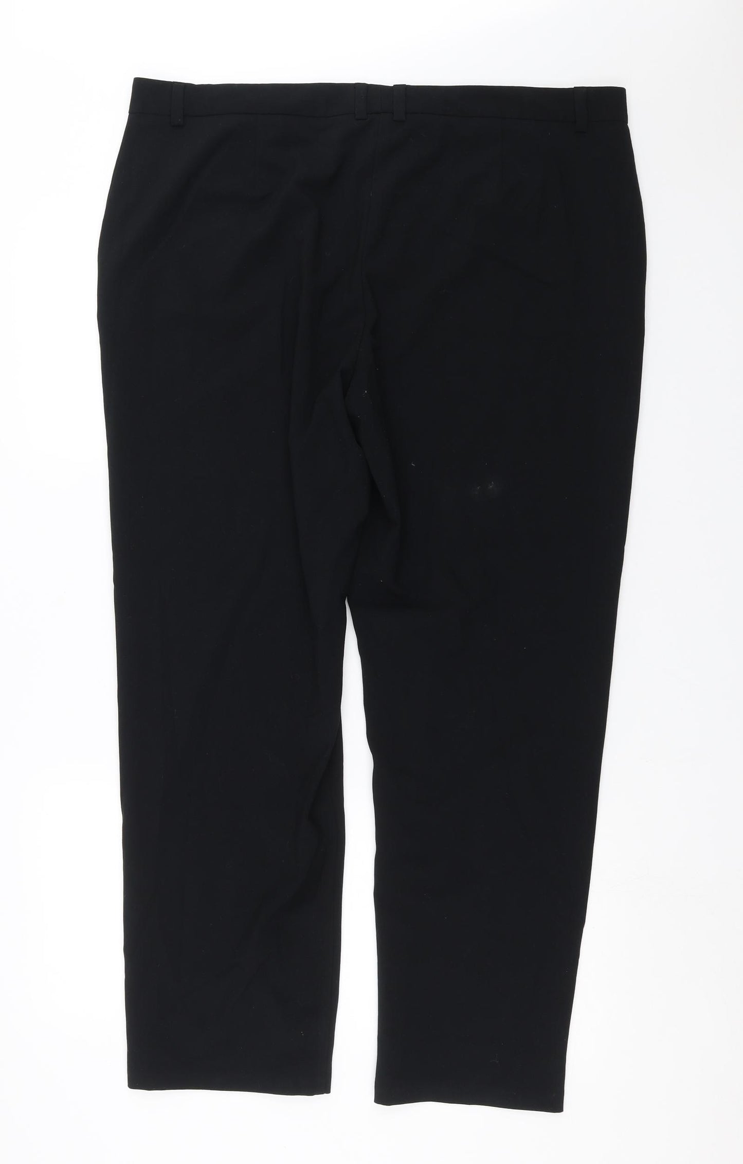 Preworn Womens Black   Trousers  Size 40 in L30 in
