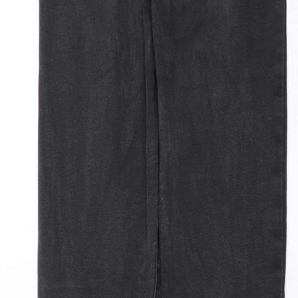 Preworn Womens Grey  Denim Skinny Jeans Size 26 in L32 in
