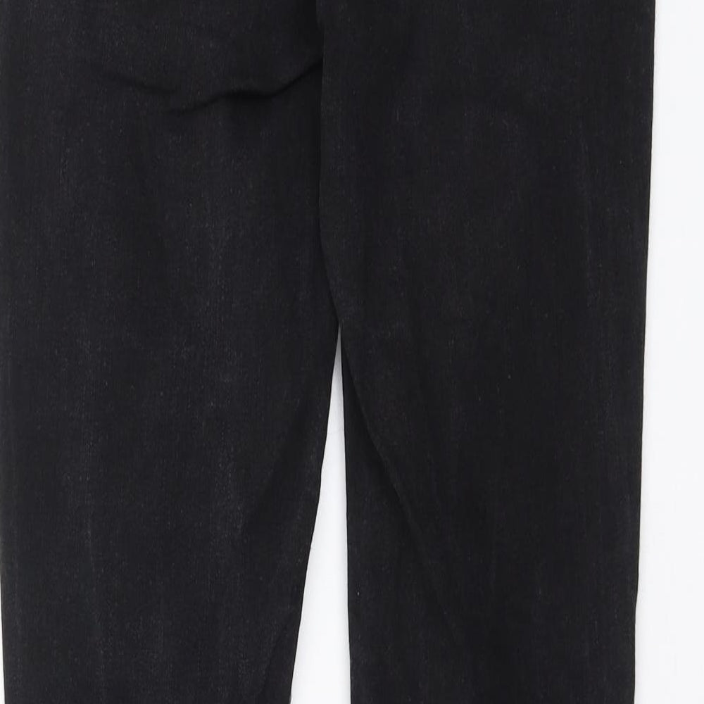 Oasis Womens Black  Denim Skinny Jeans Size 12 L29 in