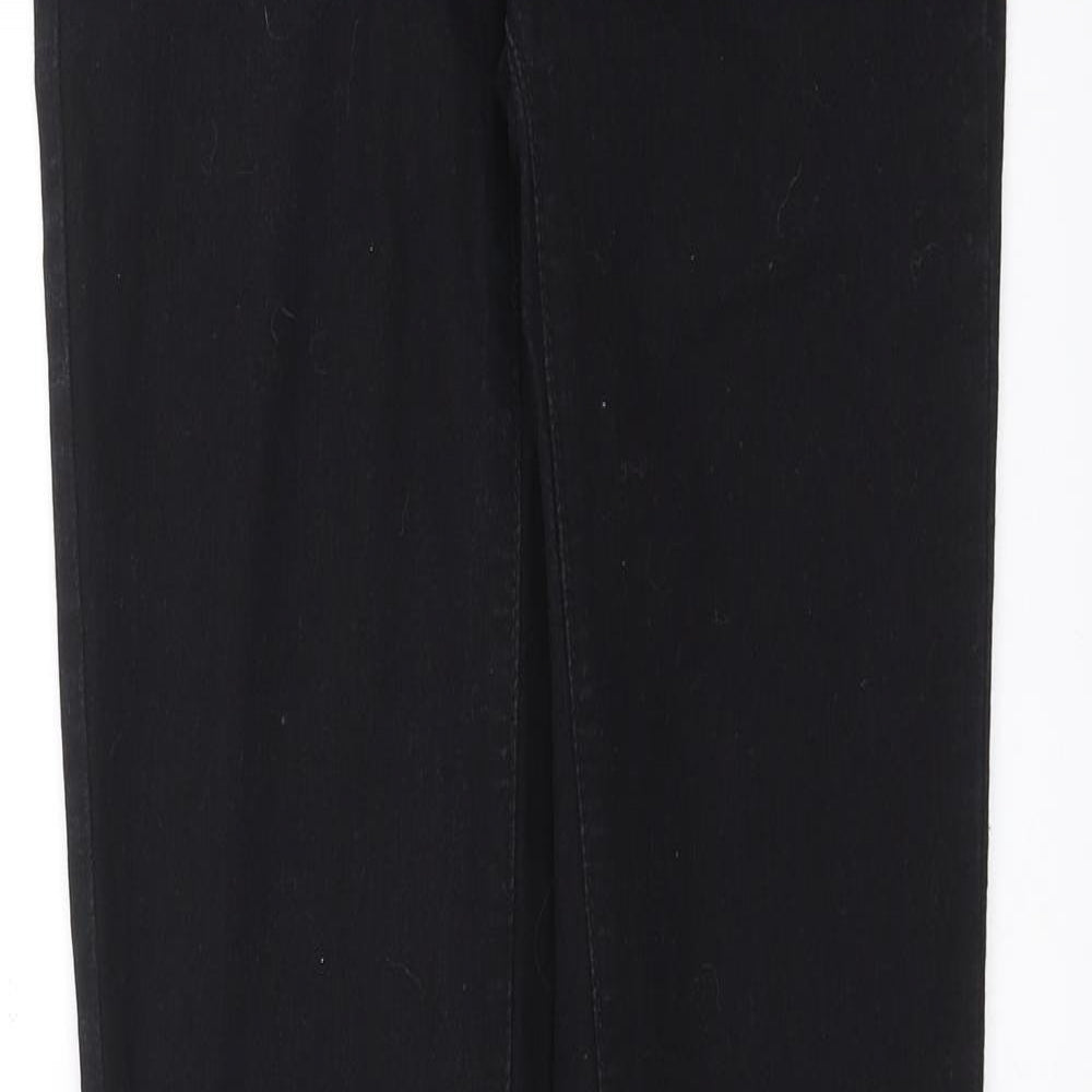 Primark Womens Black  Denim Skinny Jeans Size 6 L33 in