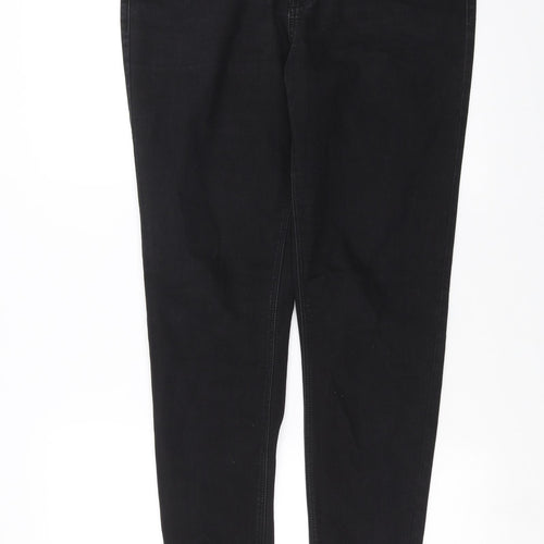 George Womens Black  Denim Skinny Jeans Size 16 L30 in