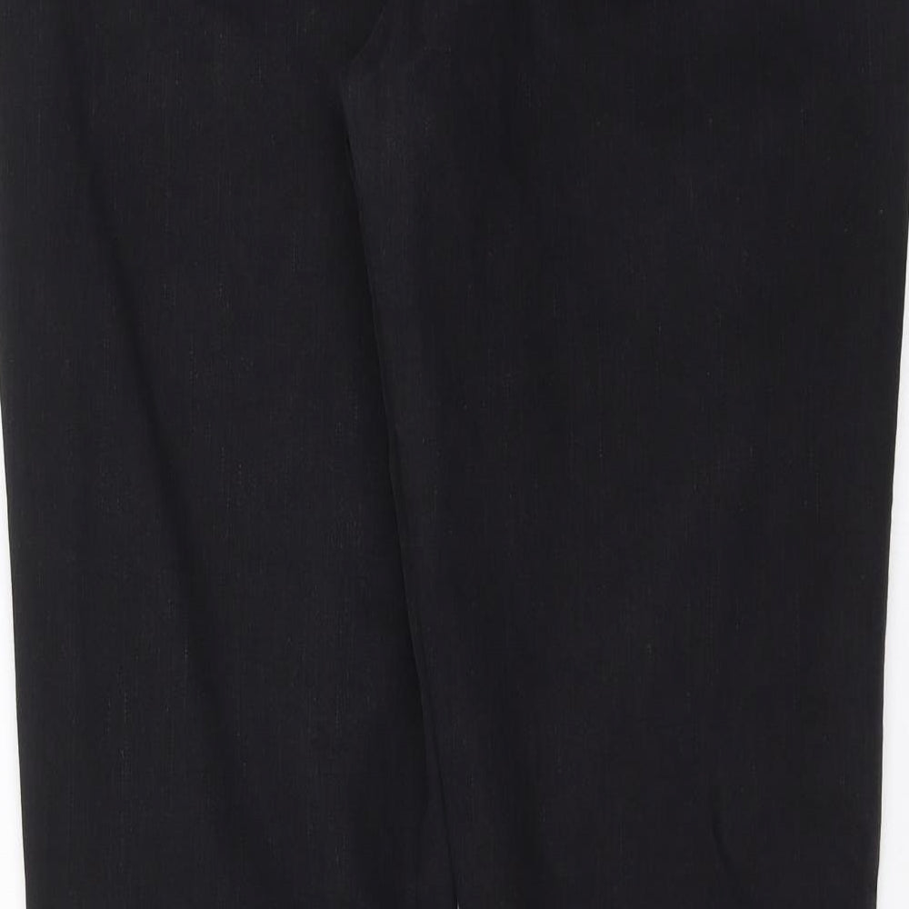 George Womens Black  Denim Skinny Jeans Size 16 L30 in