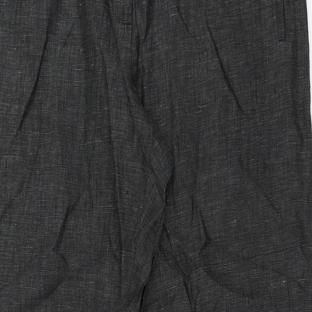 Marks and Spencer Womens Grey   Trousers  Size 16 L31 in