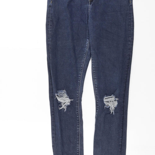 ASOS Womens Blue  Denim Skinny Jeans Size 30 in L28 in