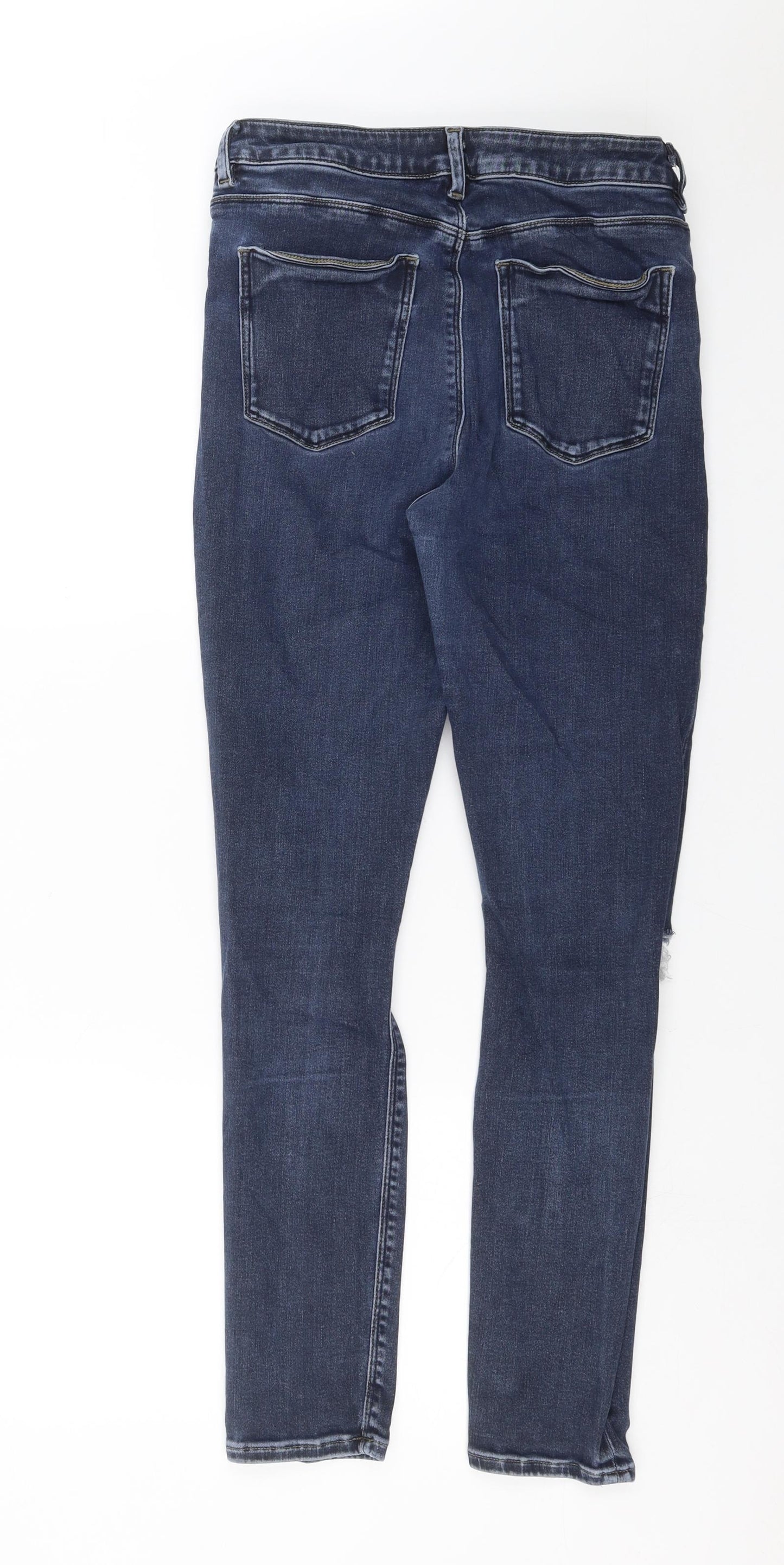 ASOS Womens Blue  Denim Skinny Jeans Size 30 in L28 in