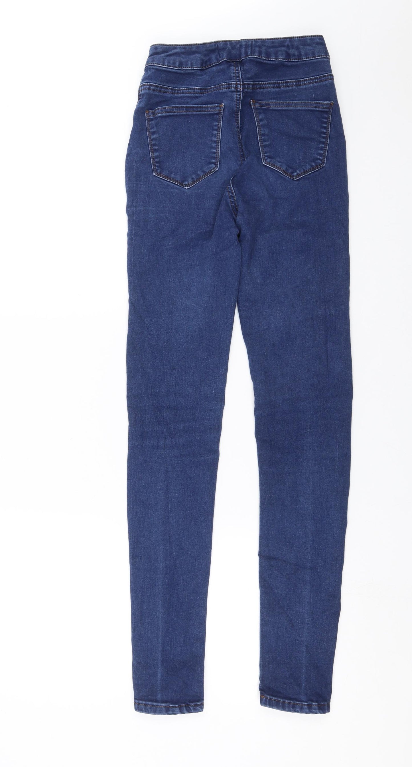 New Look Womens Blue  Denim Skinny Jeans Size 8 L29 in