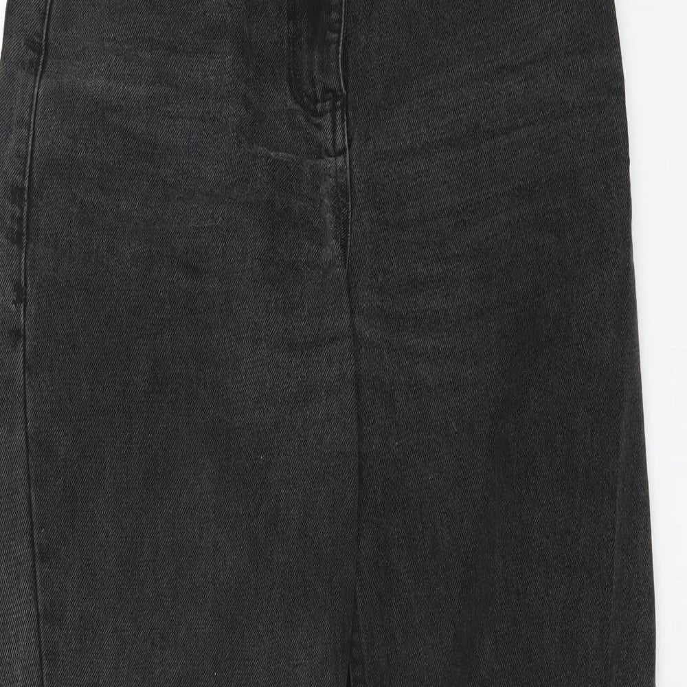 COLLUSION Womens Grey  Denim Straight Jeans Size 28 in L32 in