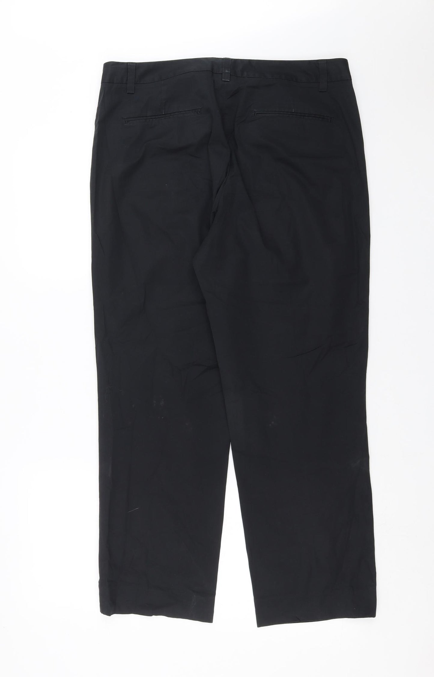 DKNY Womens Black   Trousers  Size 12 L27 in