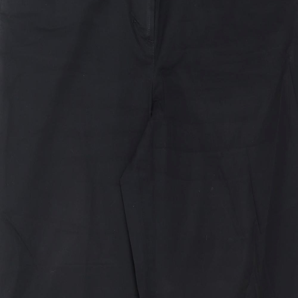 DKNY Womens Black   Trousers  Size 12 L27 in