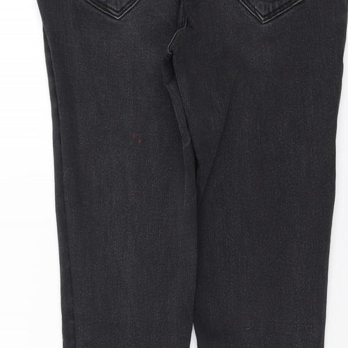George Womens Grey  Denim Jegging Jeans Size 12 L28 in