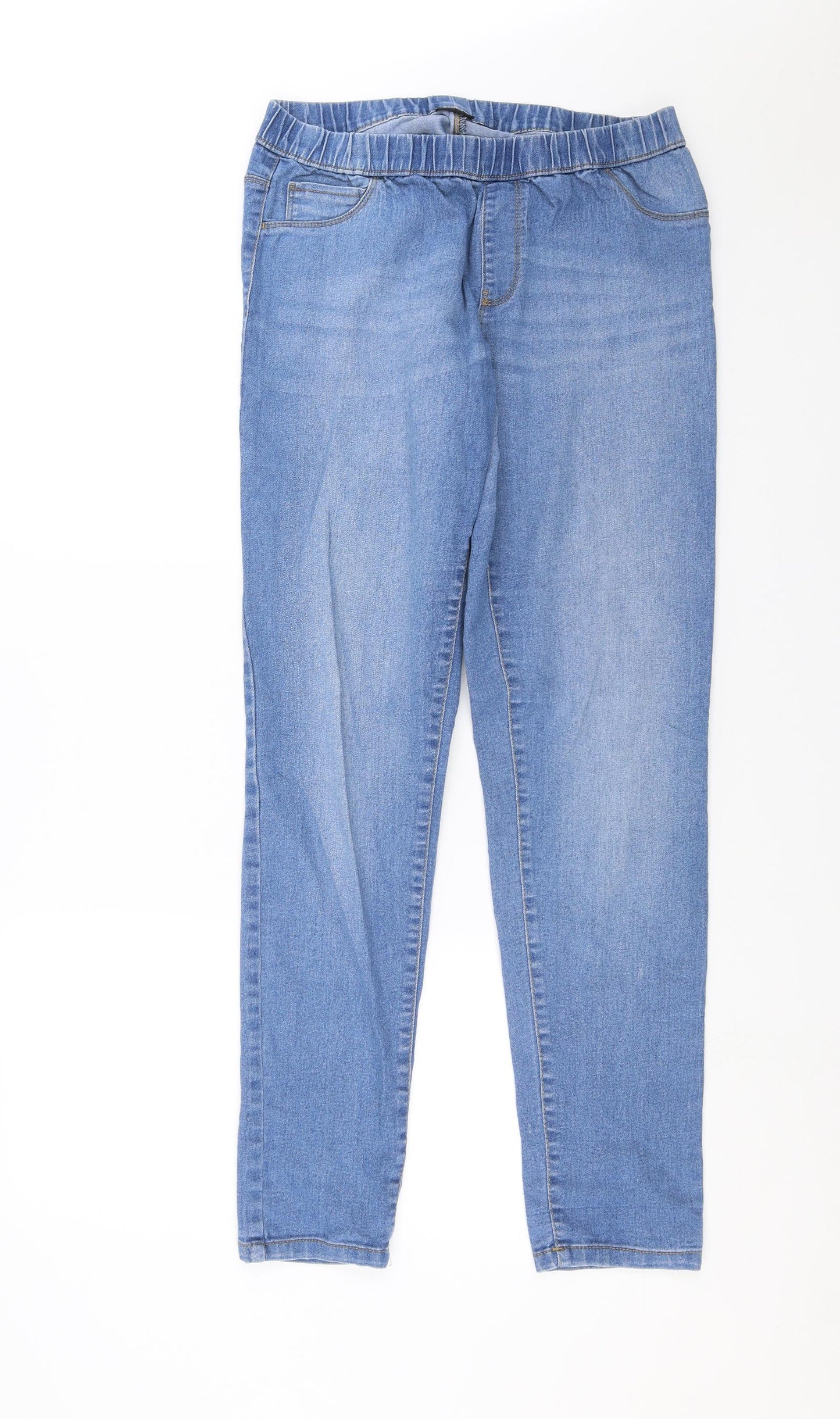 ESMARA Womens Blue  Denim Jegging Jeans Size 14 L31 in