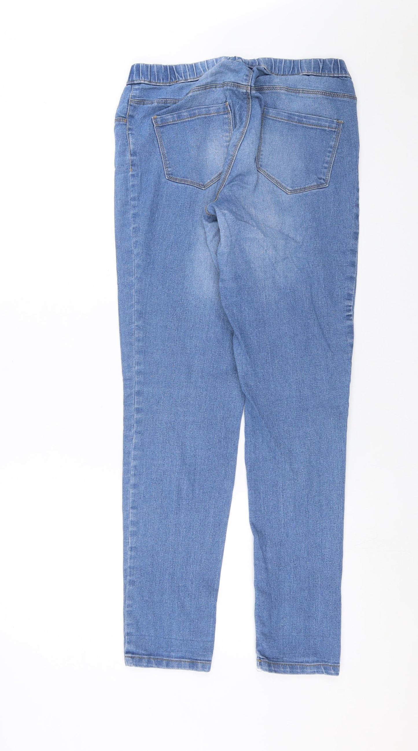 ESMARA Womens Blue  Denim Jegging Jeans Size 14 L31 in
