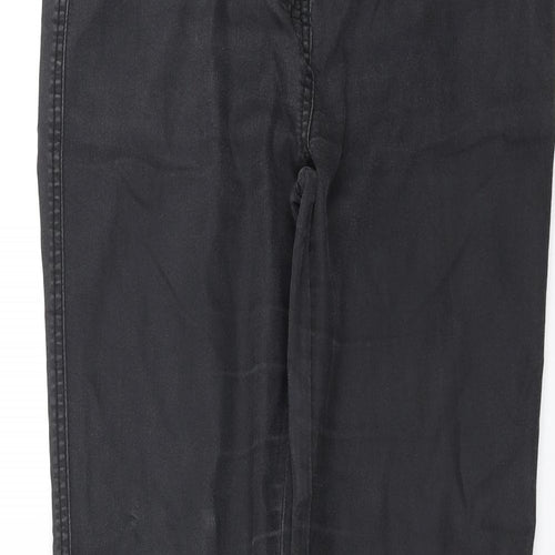 Internationale  Womens Grey  Denim Skinny Jeans Size 14 L29 in