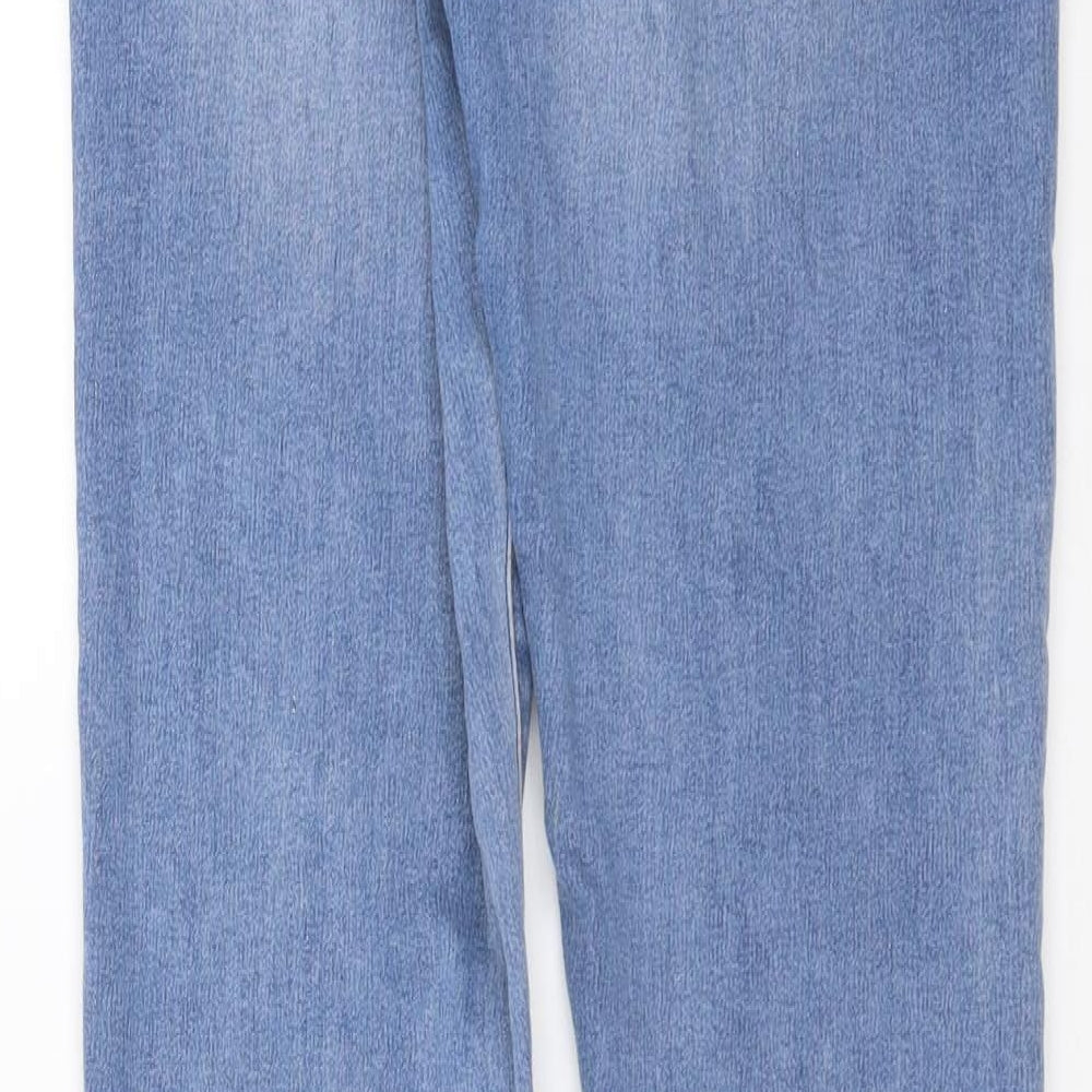 Primark Womens Blue  Denim Skinny Jeans Size 8 L32 in