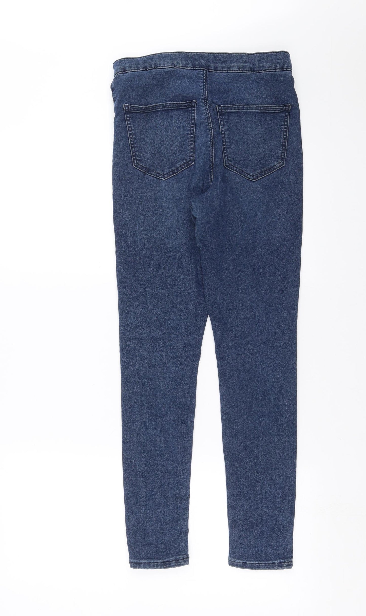 Topshop Womens Blue  Denim Skinny Jeans Size 26 in L27 in