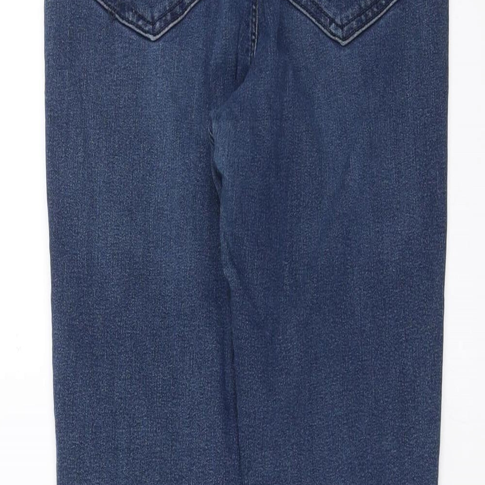 Topshop Womens Blue  Denim Skinny Jeans Size 26 in L27 in