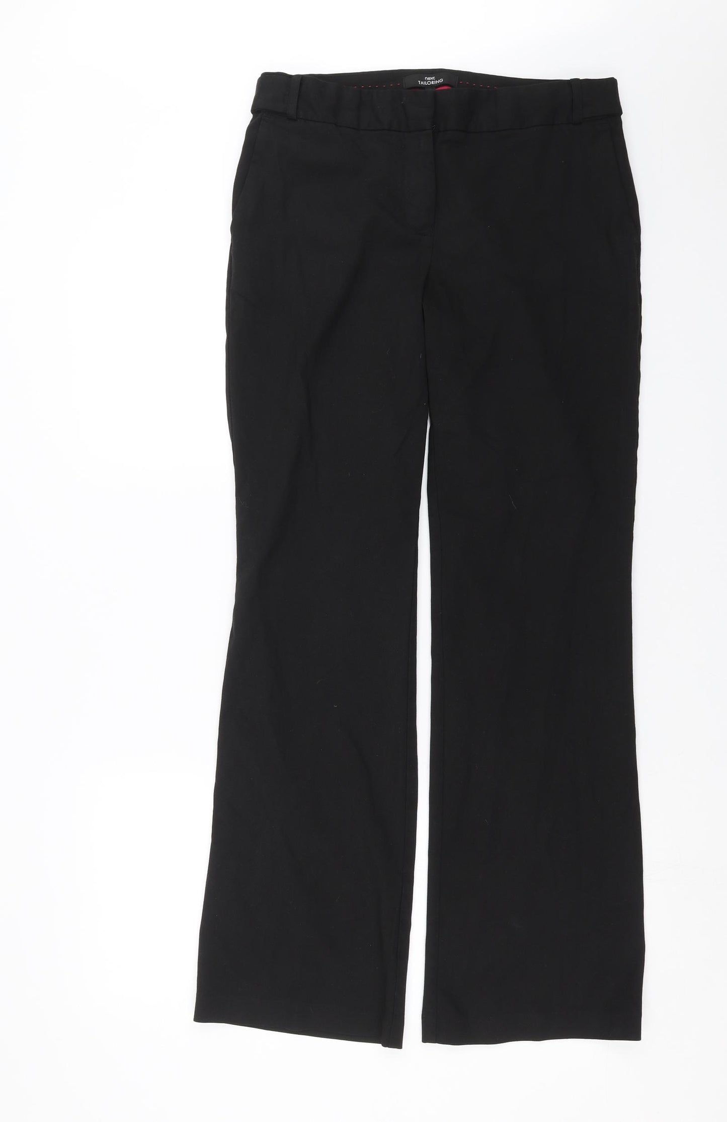 NEXT Womens Black   Trousers  Size 10 L31 in