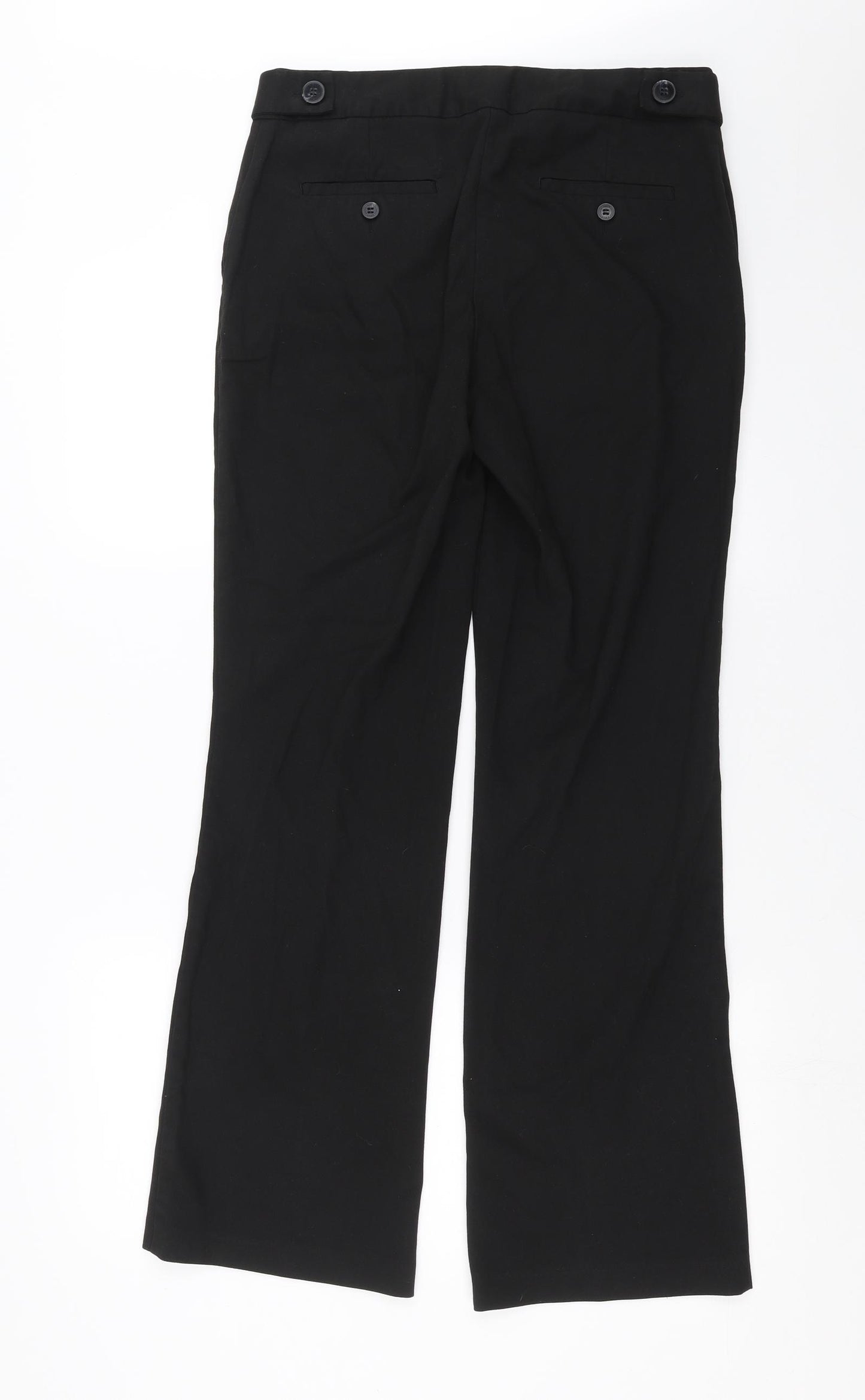 NEXT Womens Black   Trousers  Size 10 L31 in