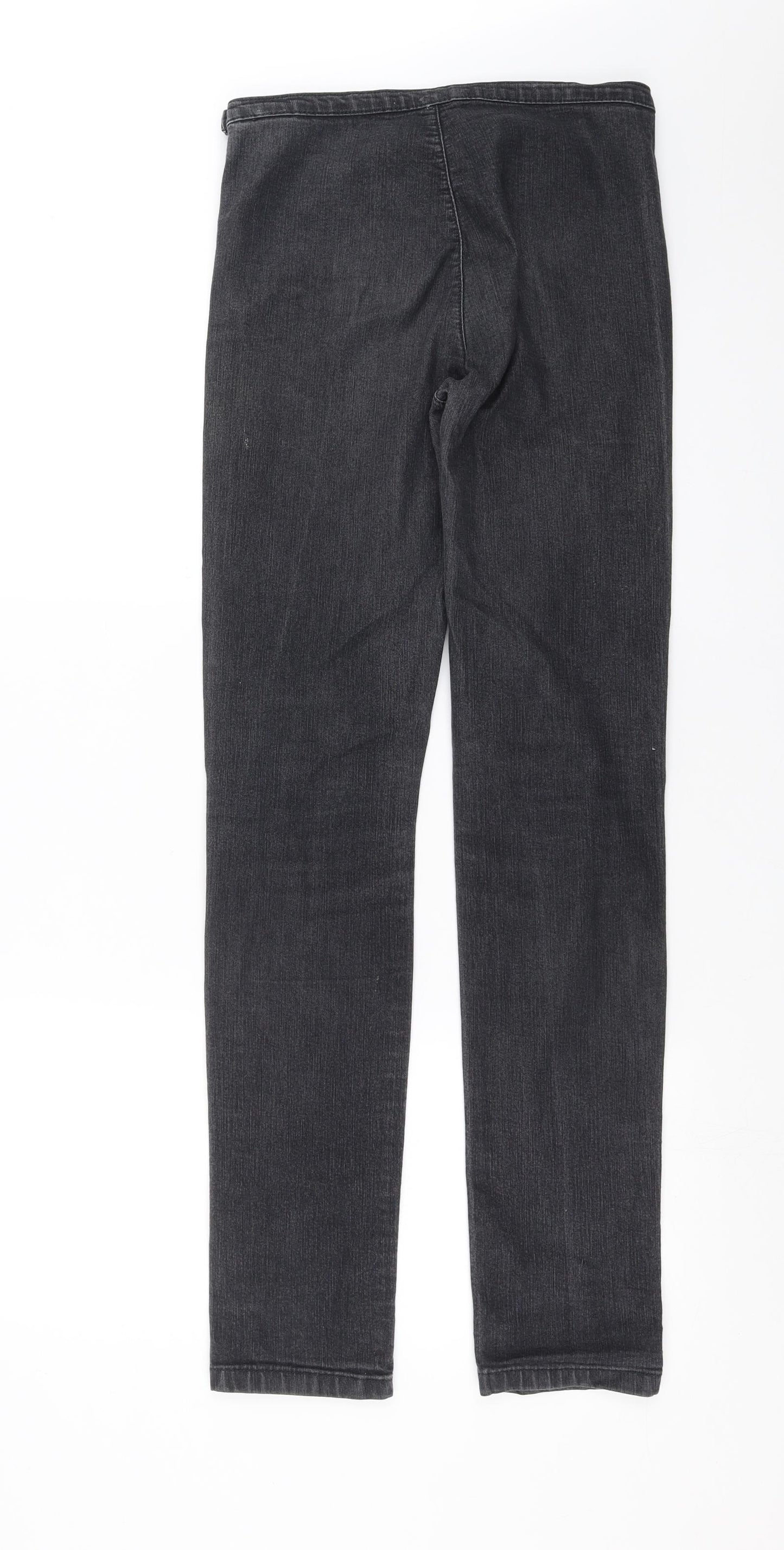 Marks and Spencer Womens Grey  Denim Jegging Jeans Size 8 L31 in