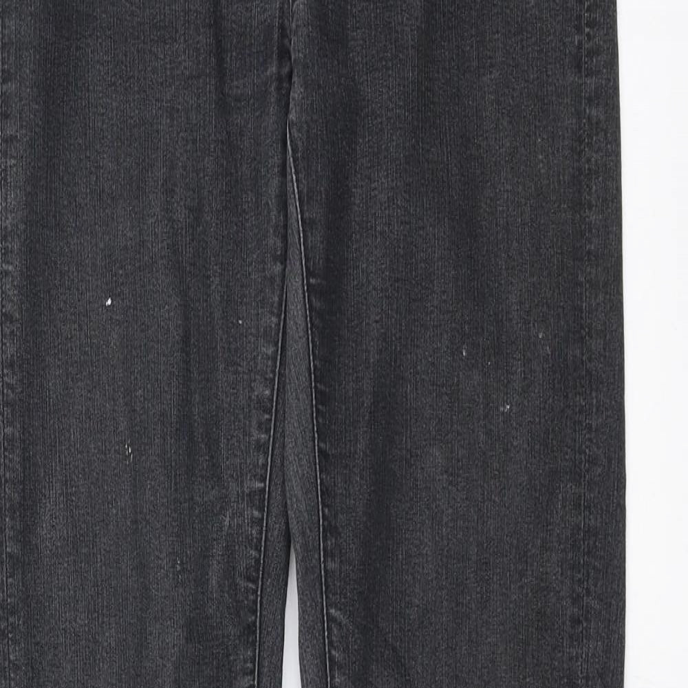 Marks and Spencer Womens Grey  Denim Jegging Jeans Size 8 L31 in
