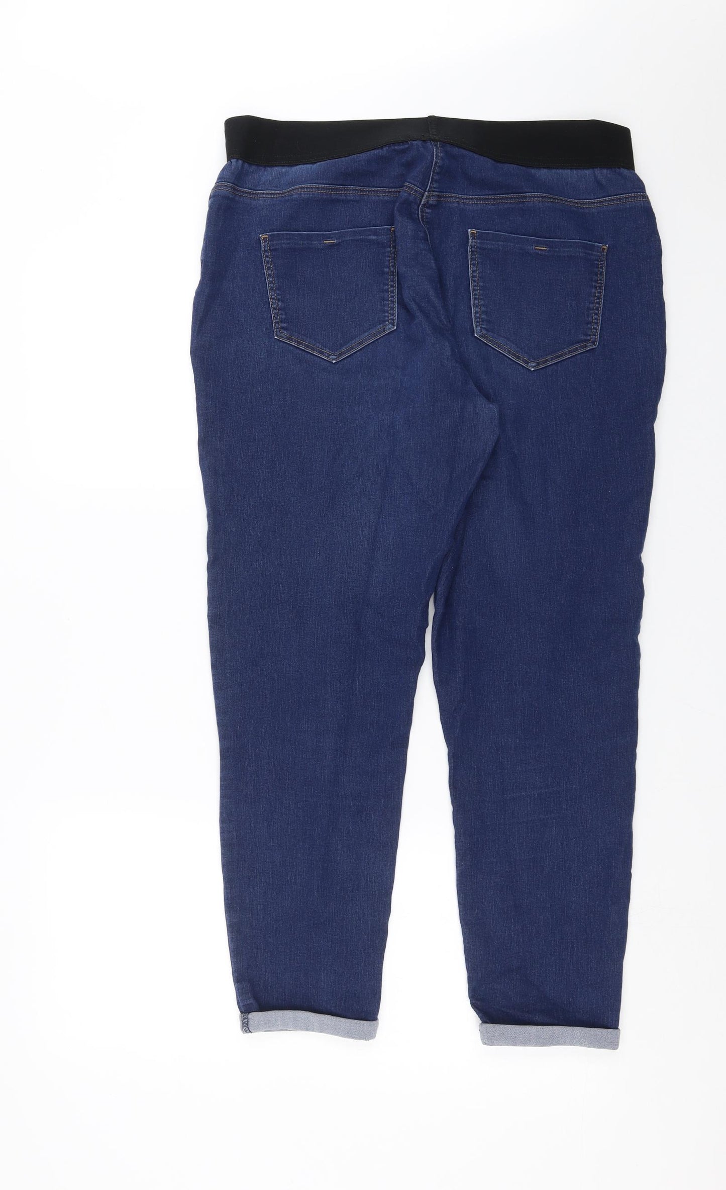 George Womens Blue  Denim Jegging Jeans Size 16 L25 in