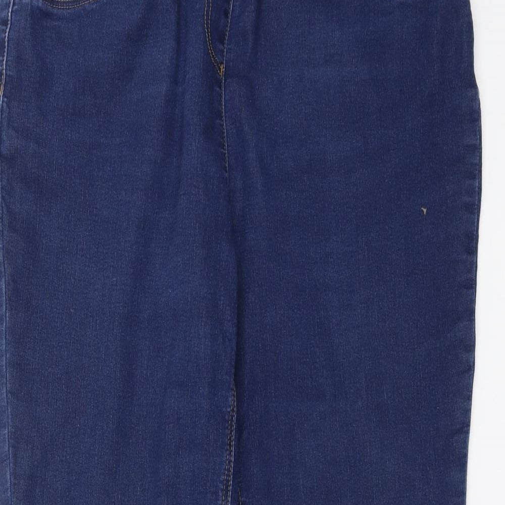 George Womens Blue  Denim Jegging Jeans Size 16 L25 in
