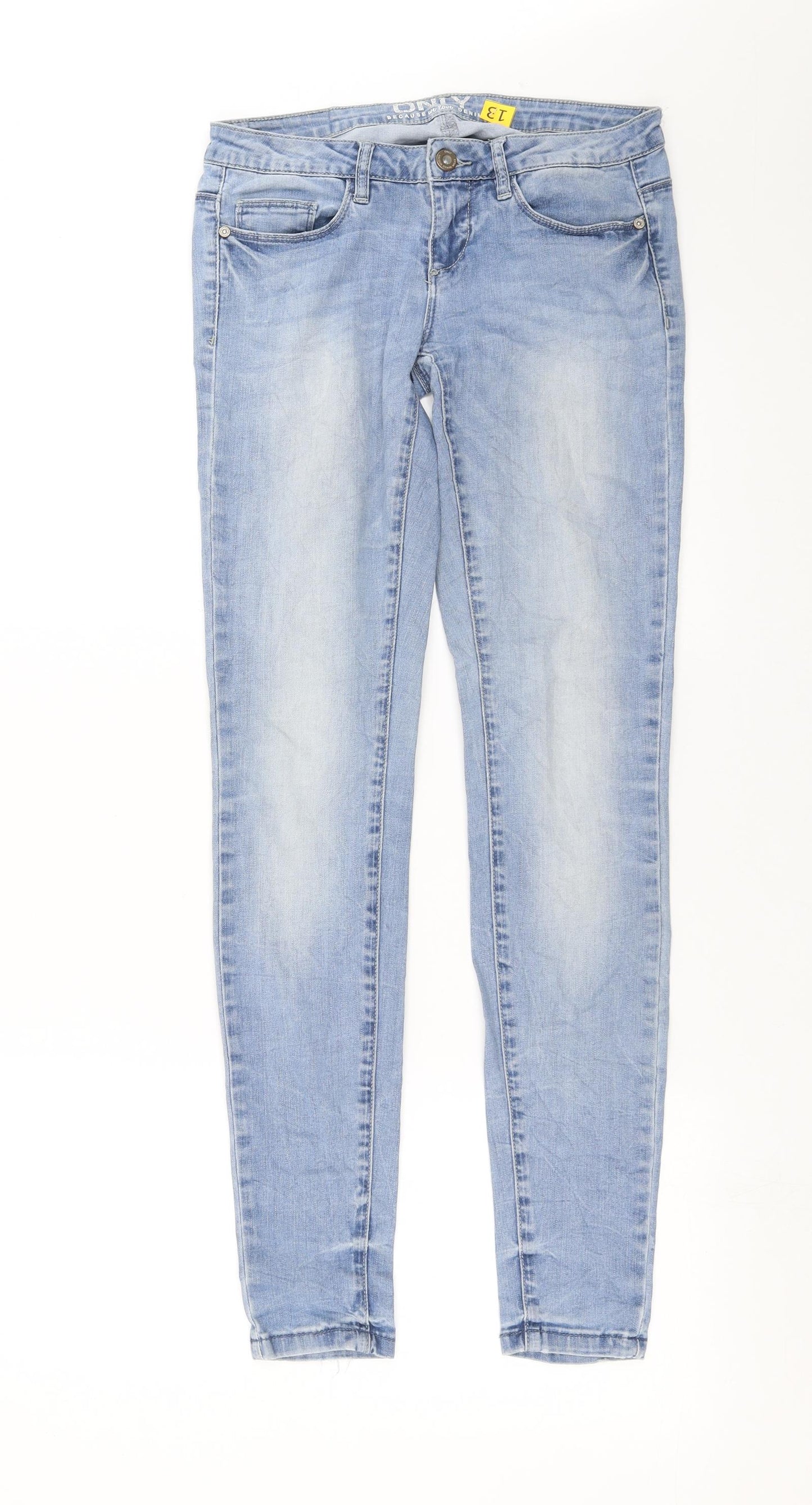 Only Womens Blue  Denim Skinny Jeans Size 28 in L30 in