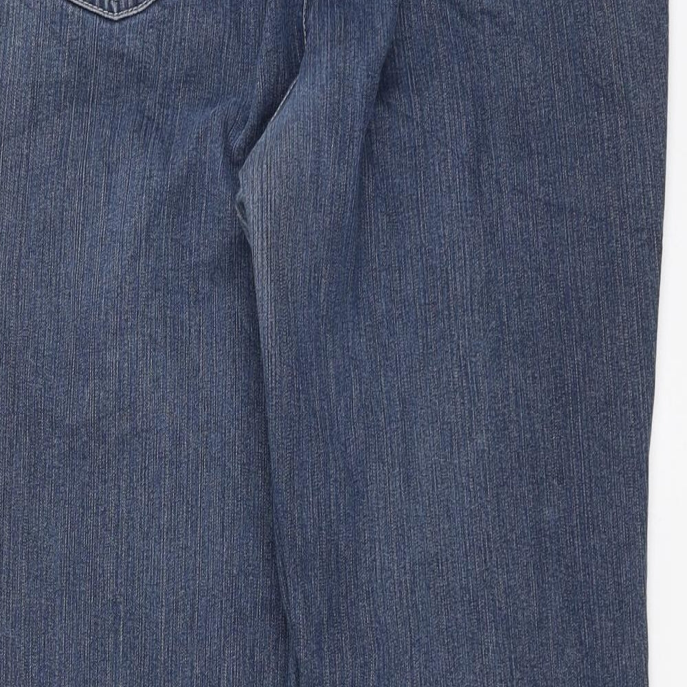ZERRES Womens Blue  Denim Straight Jeans Size 20 L29 in