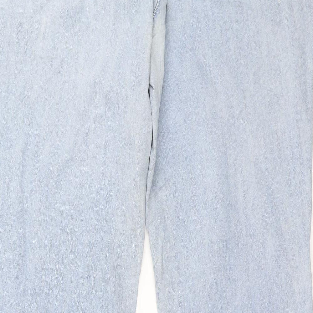 ZERRES Womens Blue  Denim Straight Jeans Size 20 L28 in