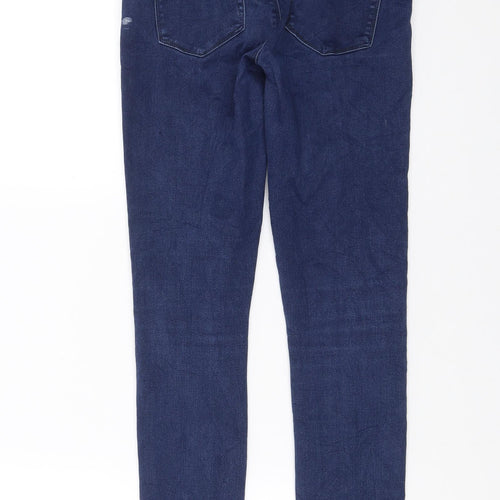 ONLY  Womens Blue  Denim Skinny Jeans Size 26 in L28 in