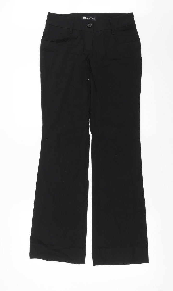 Flashlights Womens Black Trousers Size 10 L31 in