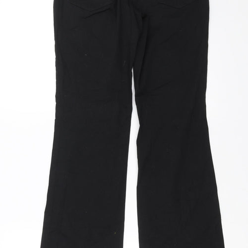 Flashlights Womens Black   Trousers  Size 10 L31 in