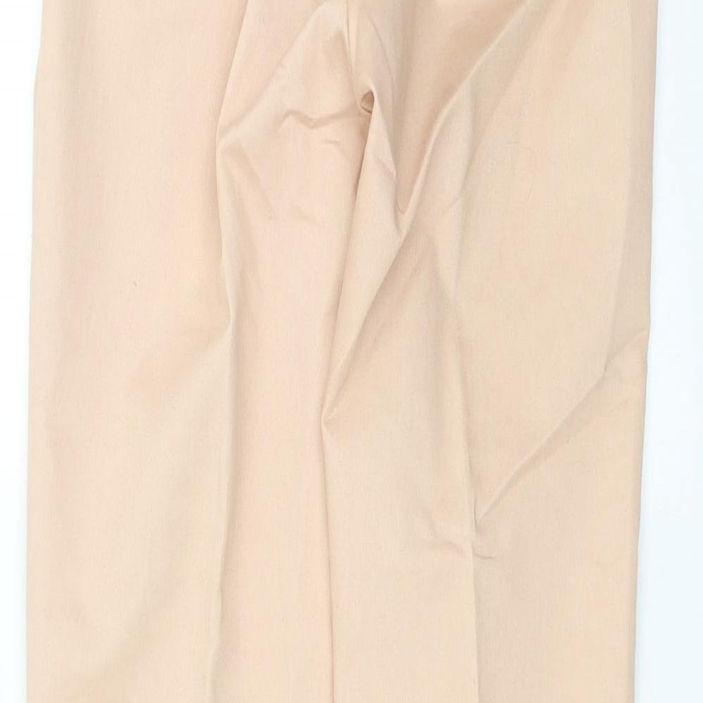 H&M Womens Pink   Trousers  Size 6 L27 in