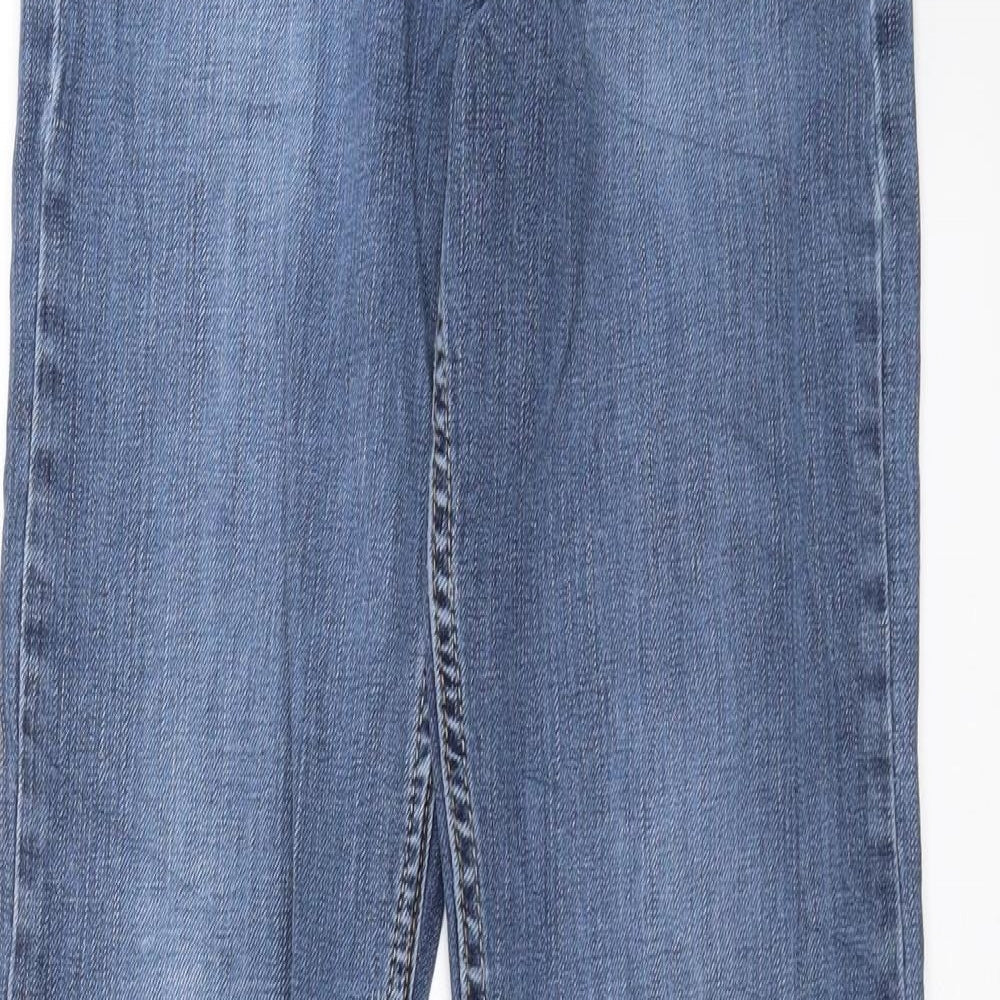 Diesel Womens Blue  Denim Straight Jeans Size 28 in L31 in