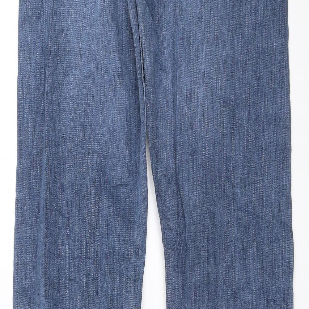 Diesel Womens Blue  Denim Straight Jeans Size 28 in L31 in
