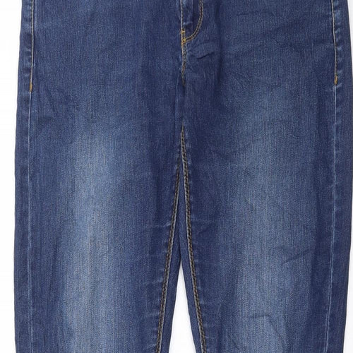 House Womens Blue  Denim Skinny Jeans Size 10 L32 in