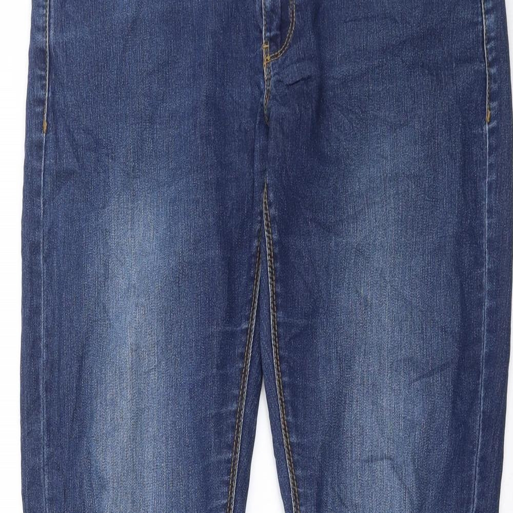 House Womens Blue  Denim Skinny Jeans Size 10 L32 in