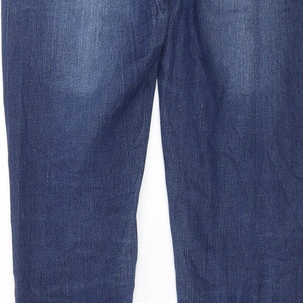House Womens Blue  Denim Skinny Jeans Size 10 L32 in