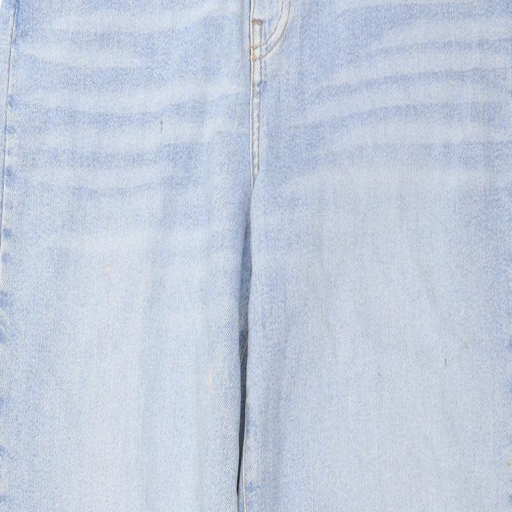 George Womens Blue  Denim Mom Jeans Size 14 L28 in