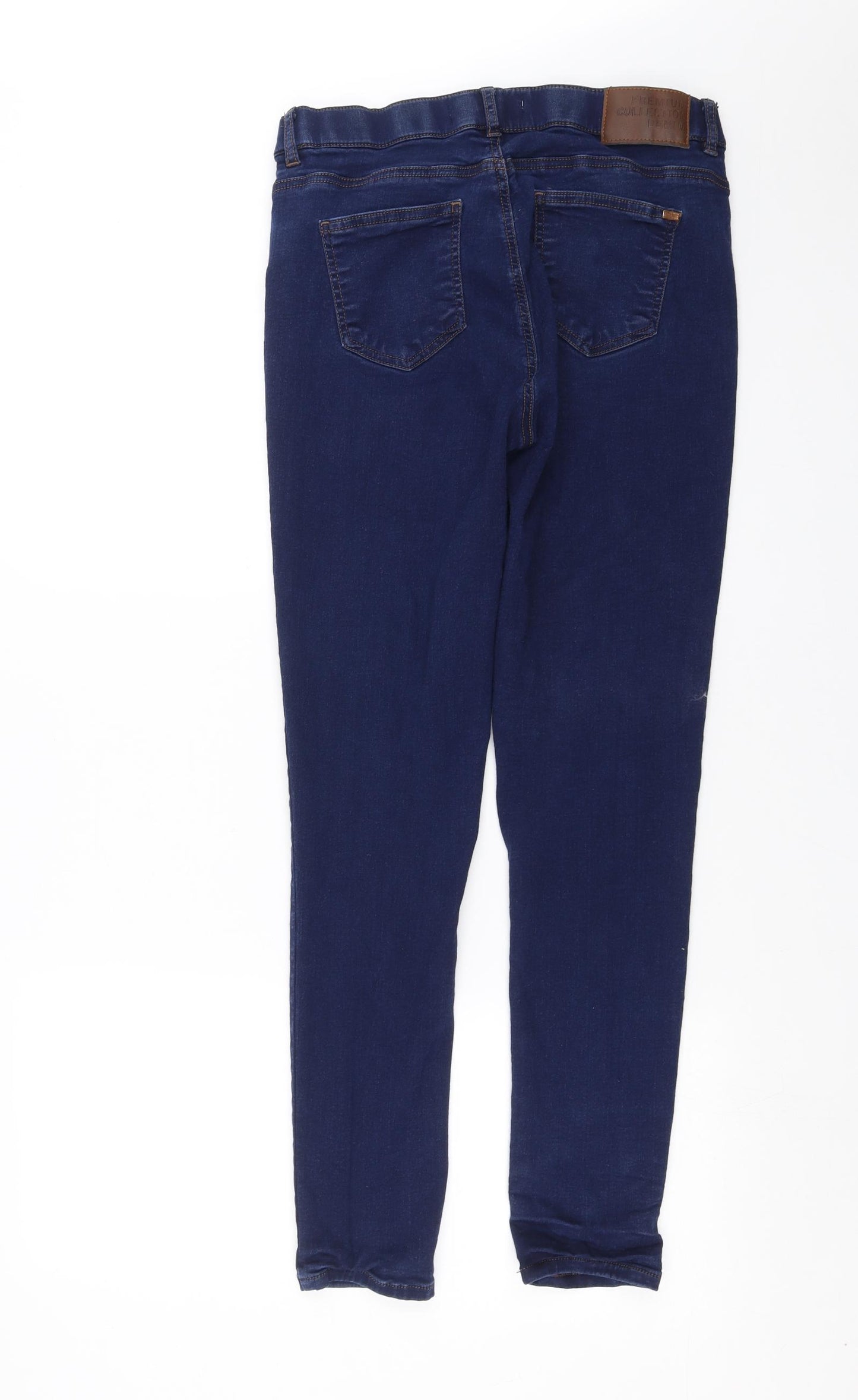 George Womens Blue  Denim Skinny Jeans Size 14 L29 in