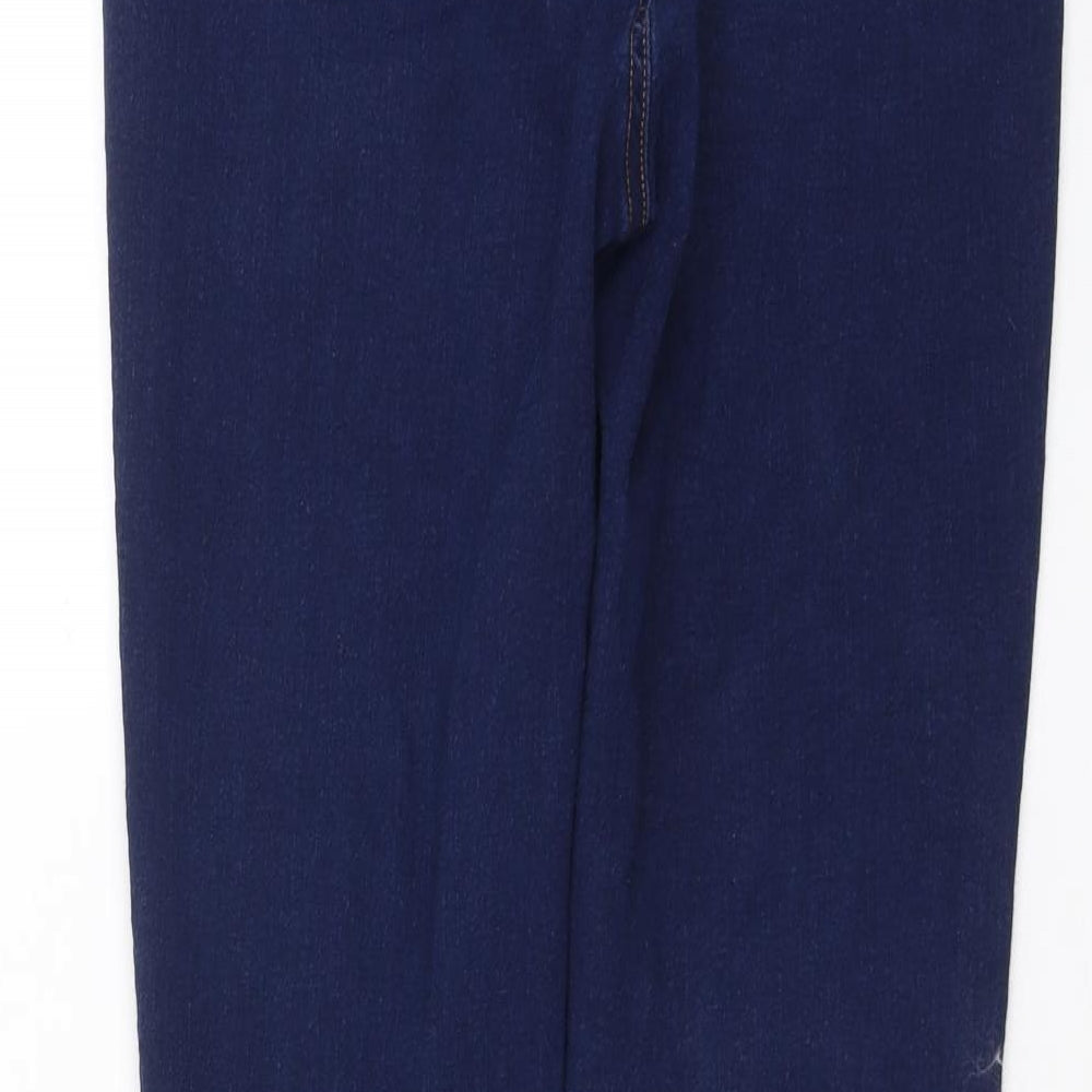 George Womens Blue  Denim Skinny Jeans Size 14 L29 in
