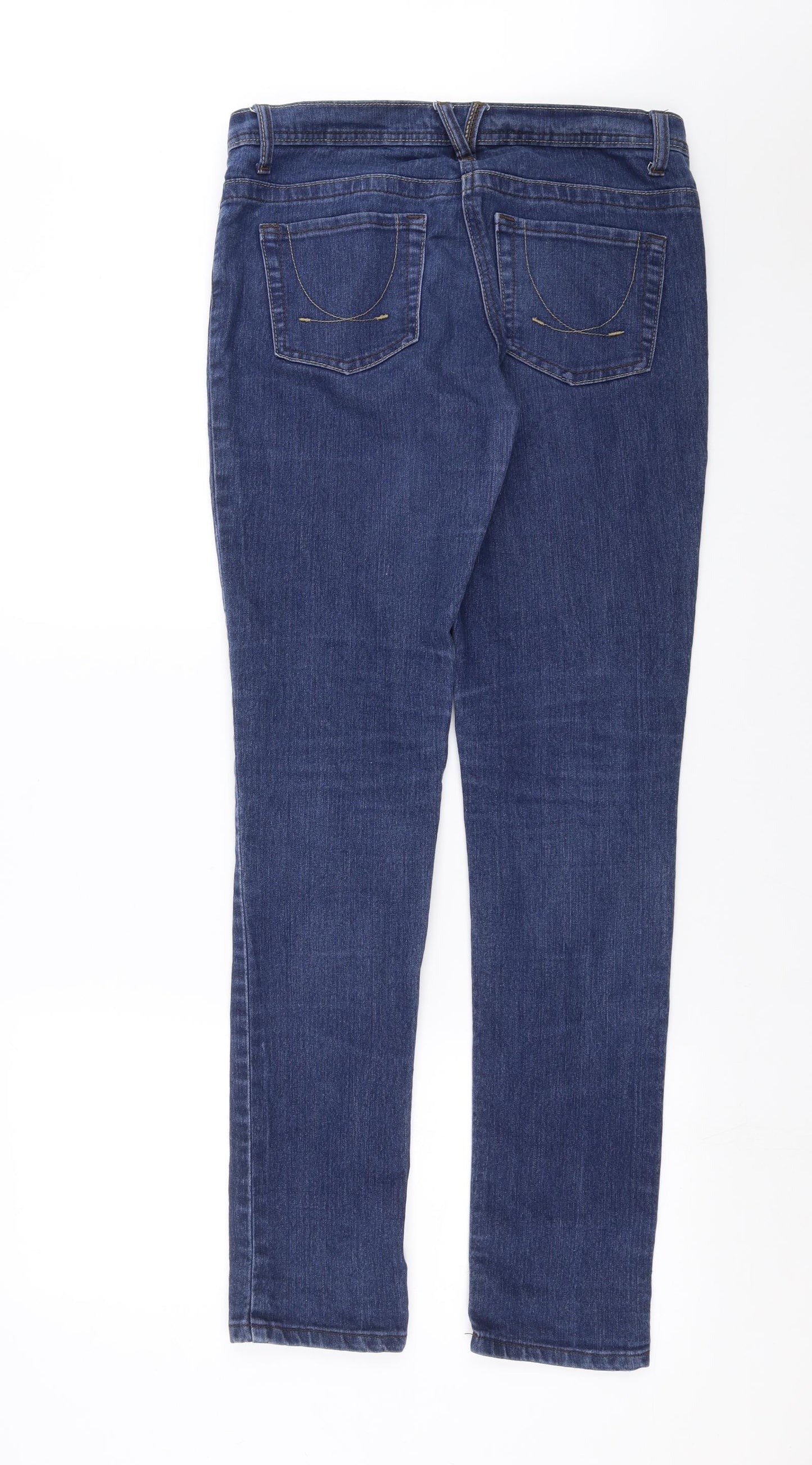 Primark Womens Blue  Denim Skinny Jeans Size 12 L31 in