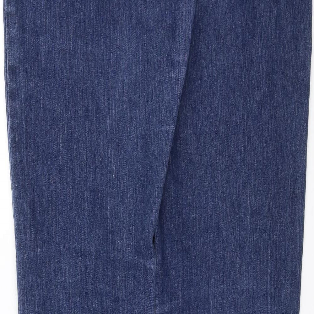 Primark Womens Blue  Denim Skinny Jeans Size 12 L31 in
