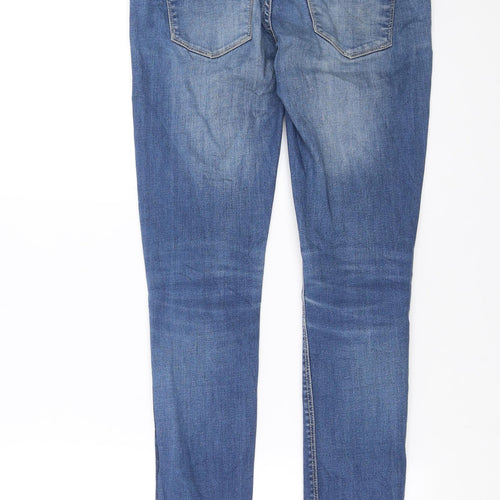 House Denim Womens Blue  Denim Straight Jeans Size 8 L31 in