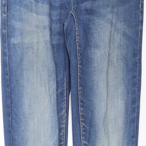 House Denim Womens Blue  Denim Straight Jeans Size 8 L31 in