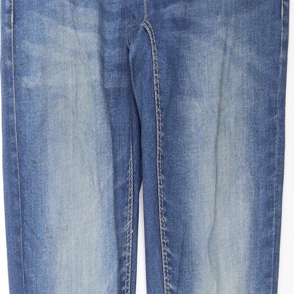 House Denim Womens Blue  Denim Straight Jeans Size 8 L31 in
